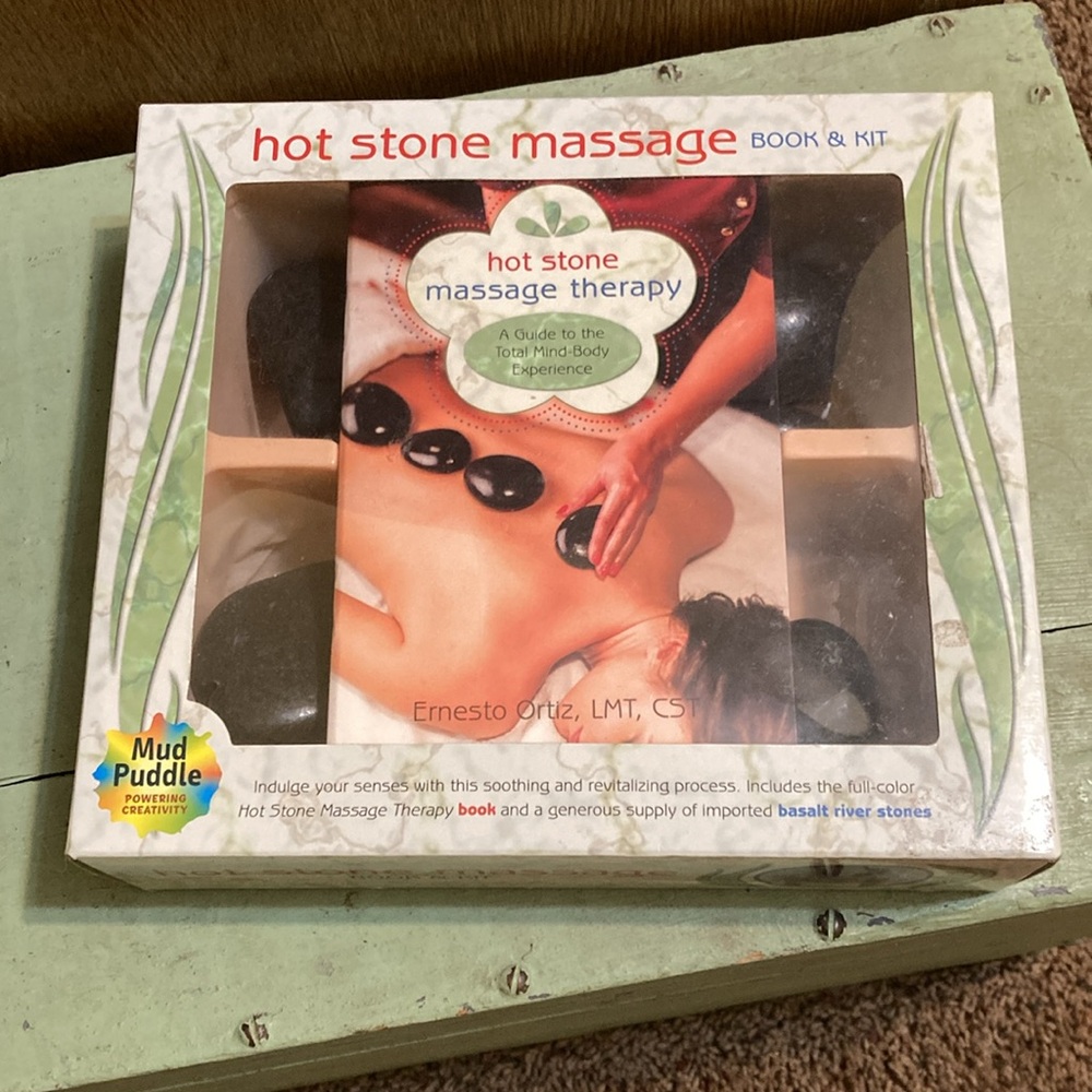 Hot Stone Massage Book & Kit - Picture 2 of 8